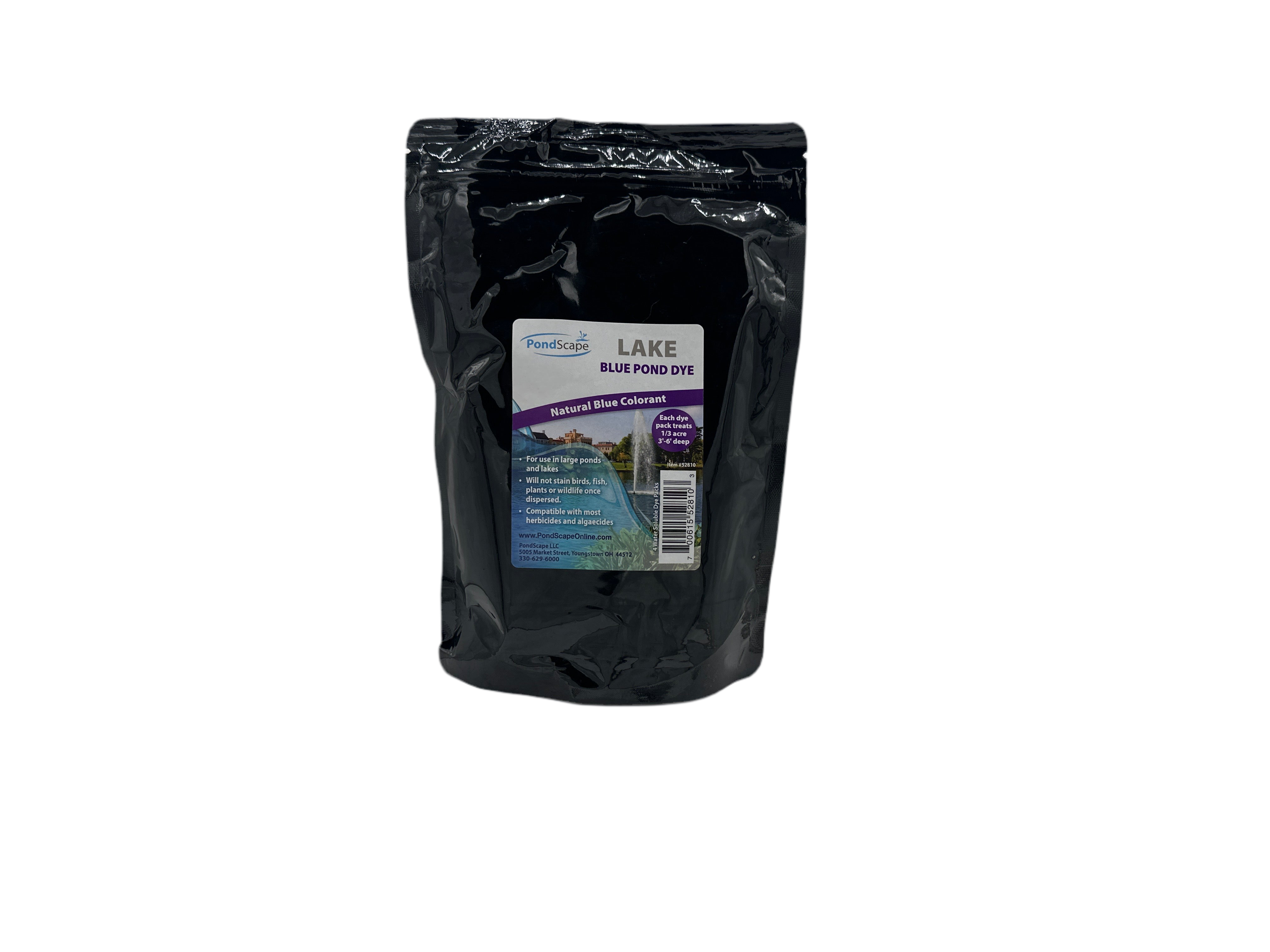 Pureloveugoods Blue Pond Dye 4 Water Soluble Packets