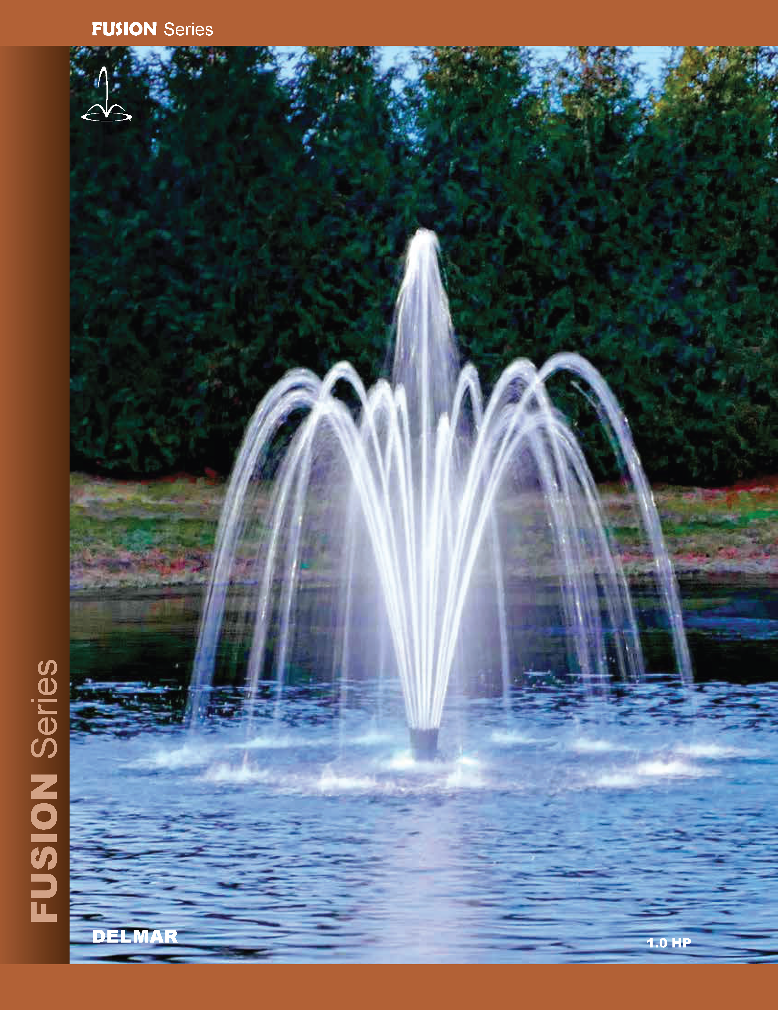 Aqua Control Fusion Series Aerating Floating Fountain 1/2HP