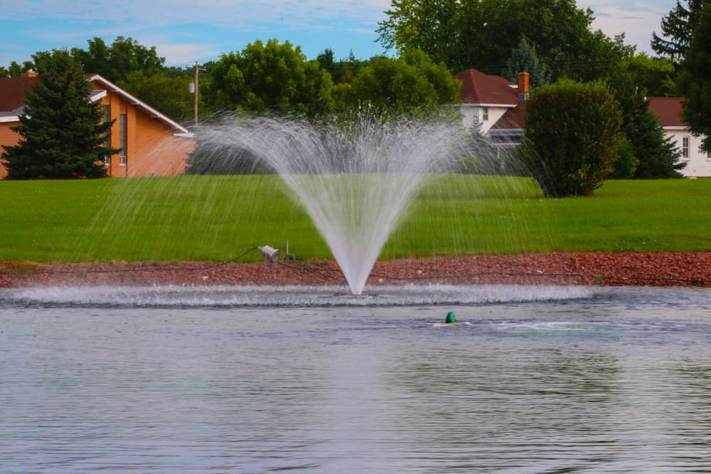 AquaMaster Masters Decorative Series 1/2 HP Fountain w/Lakewood 100' Cord