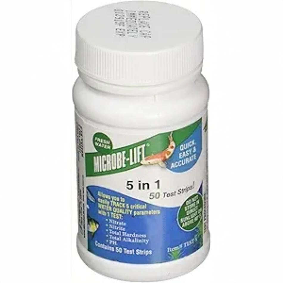 Microbe-Lift 5 in 1 Test Kit 50 Strips