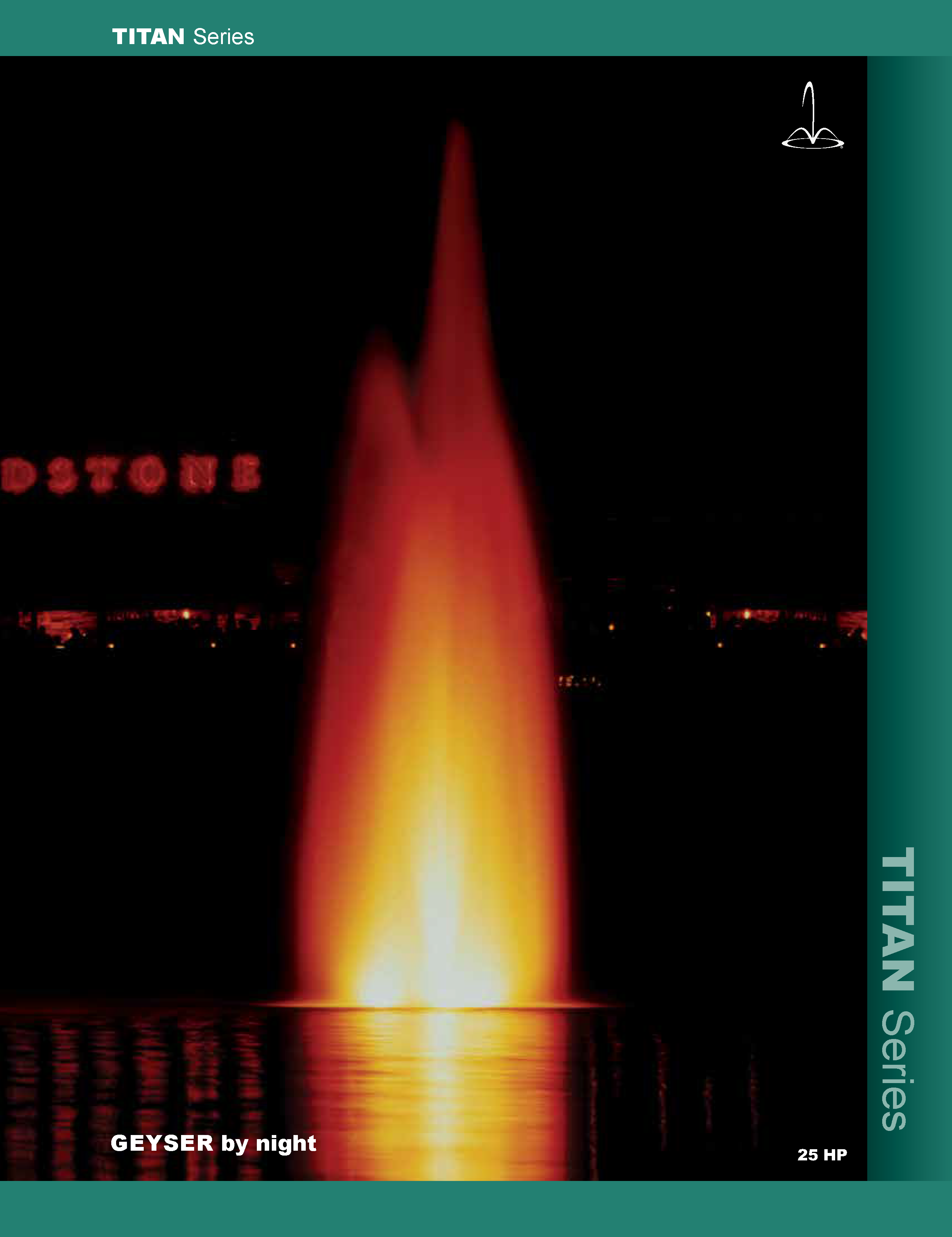 Aqua Control Titan Series 25HP Fountain