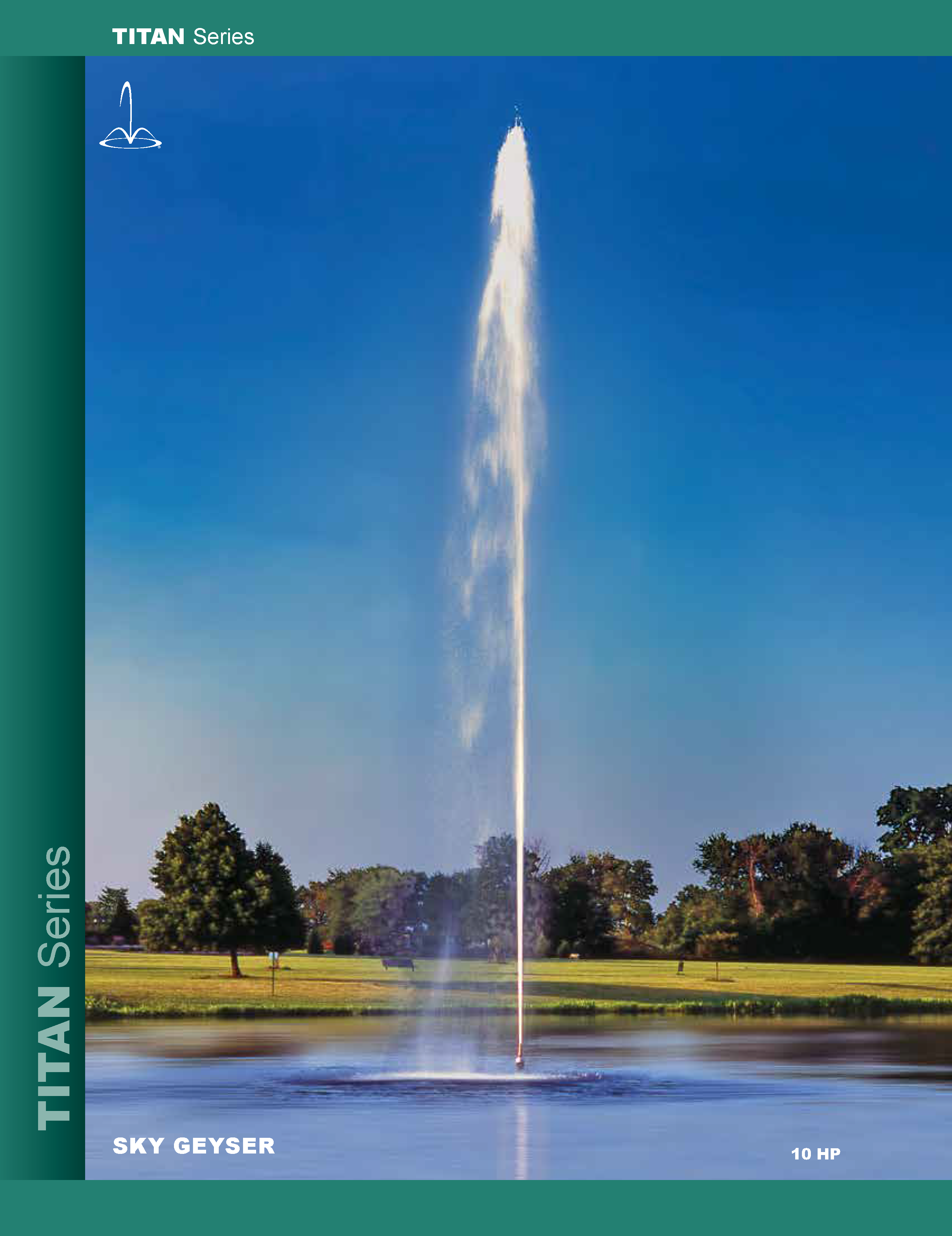 Aqua Control Titan Series 10HP Fountain