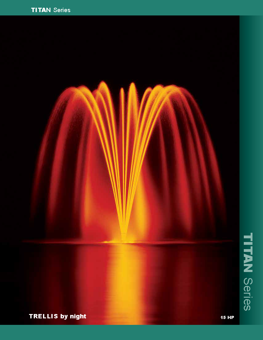 Aqua Control Titan Series 20HP Fountain