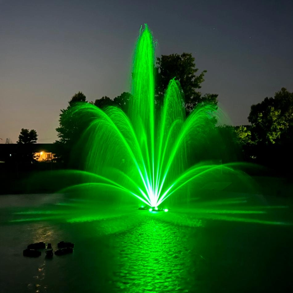 Outdoor Water Solutions Set of 4 Color Changing LED Lights