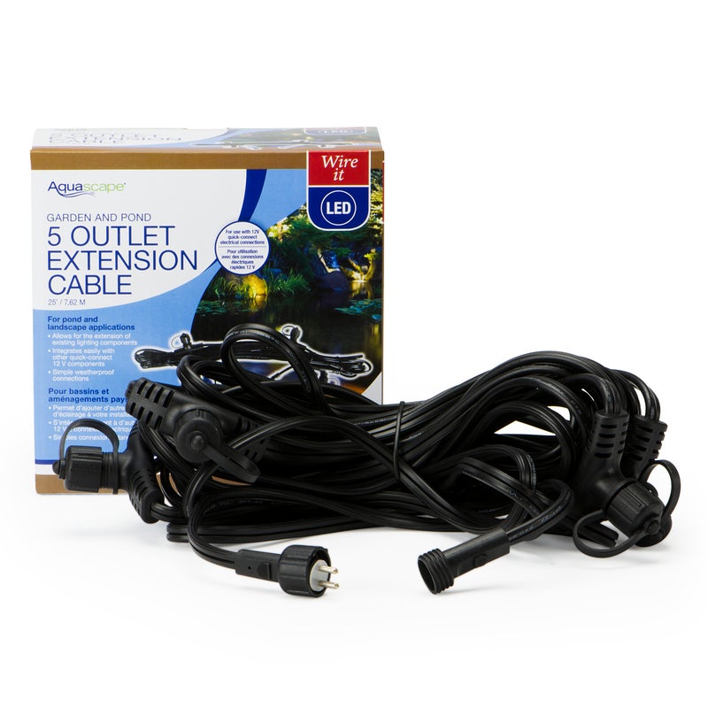 Aquascape 5 Outlet Quick Connect Extension Cable