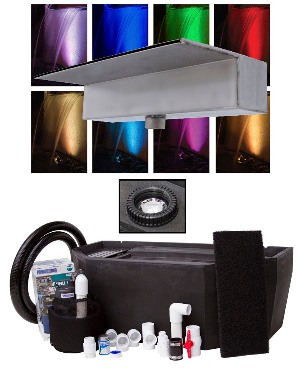 Blue Thumb Formal falls Complete Kit with Light