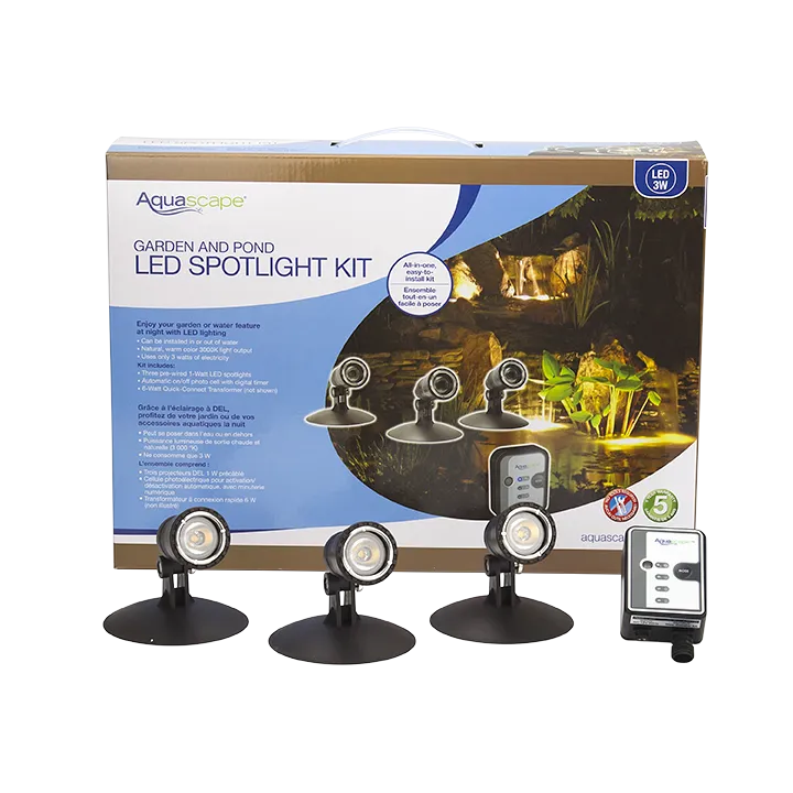Aquascape 3-Light Spotlight Kit